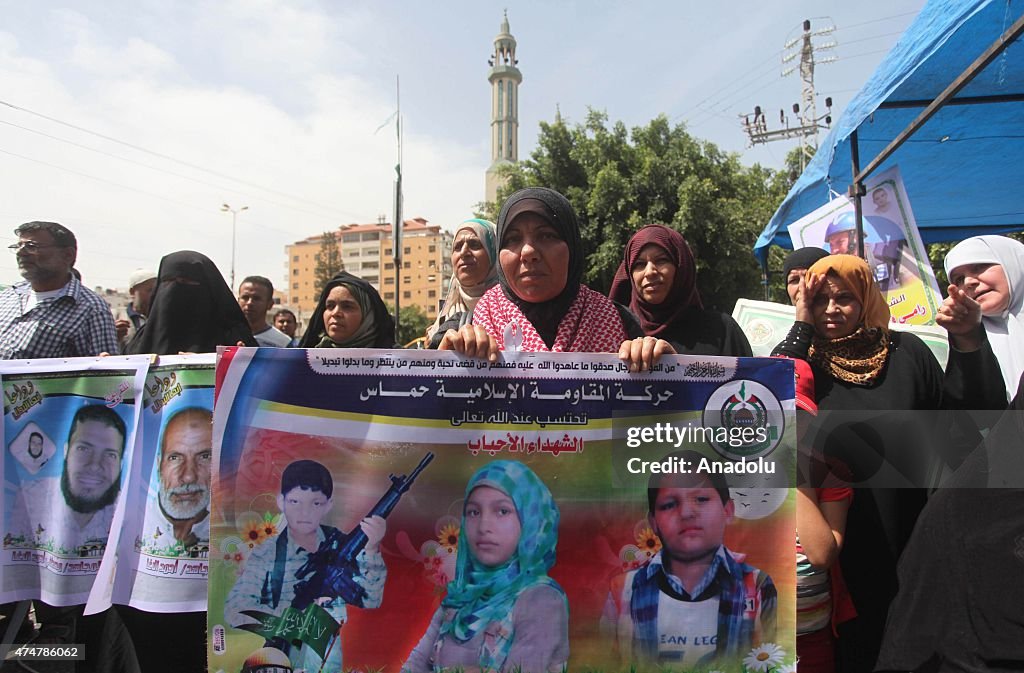 Protest in Gaza City