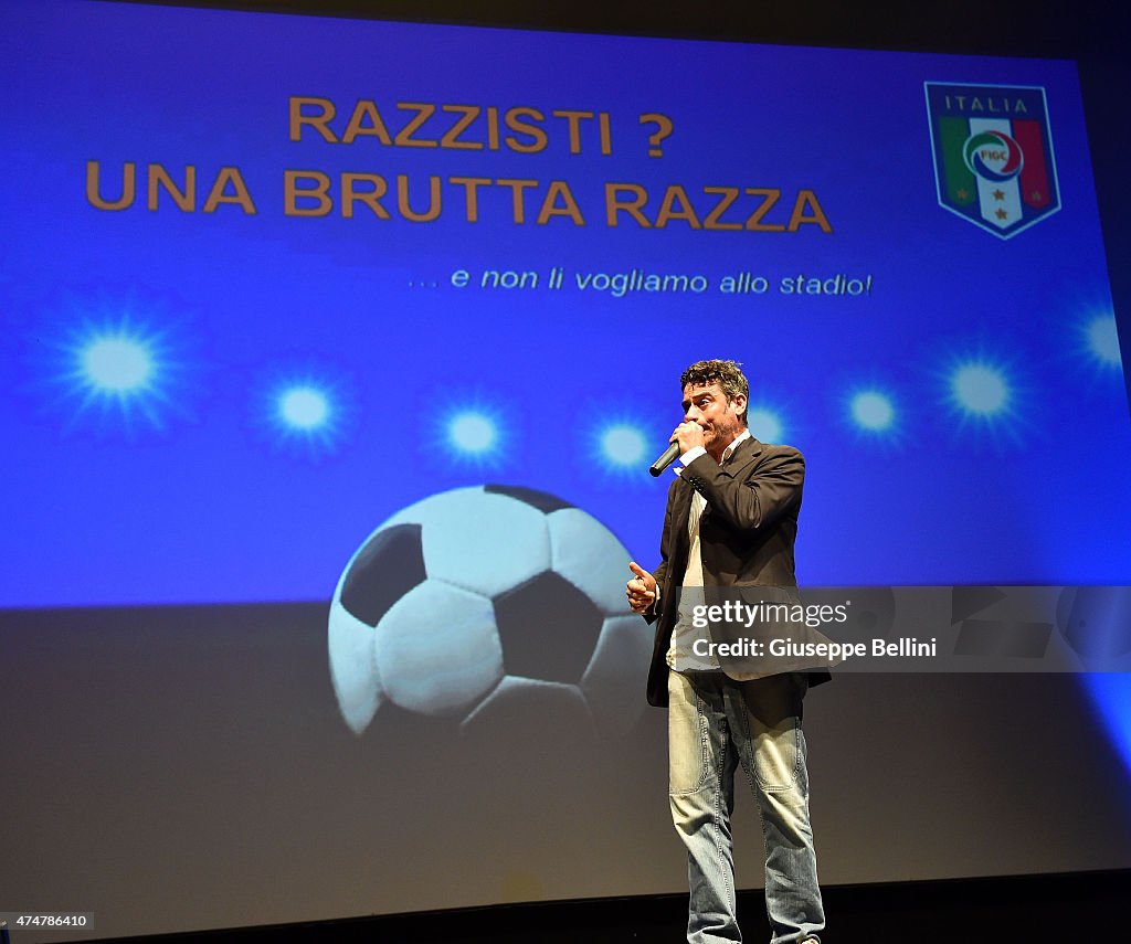 'Razzisti? Una brutta razza' - Italian Football Federation Against Racism Event In Bari