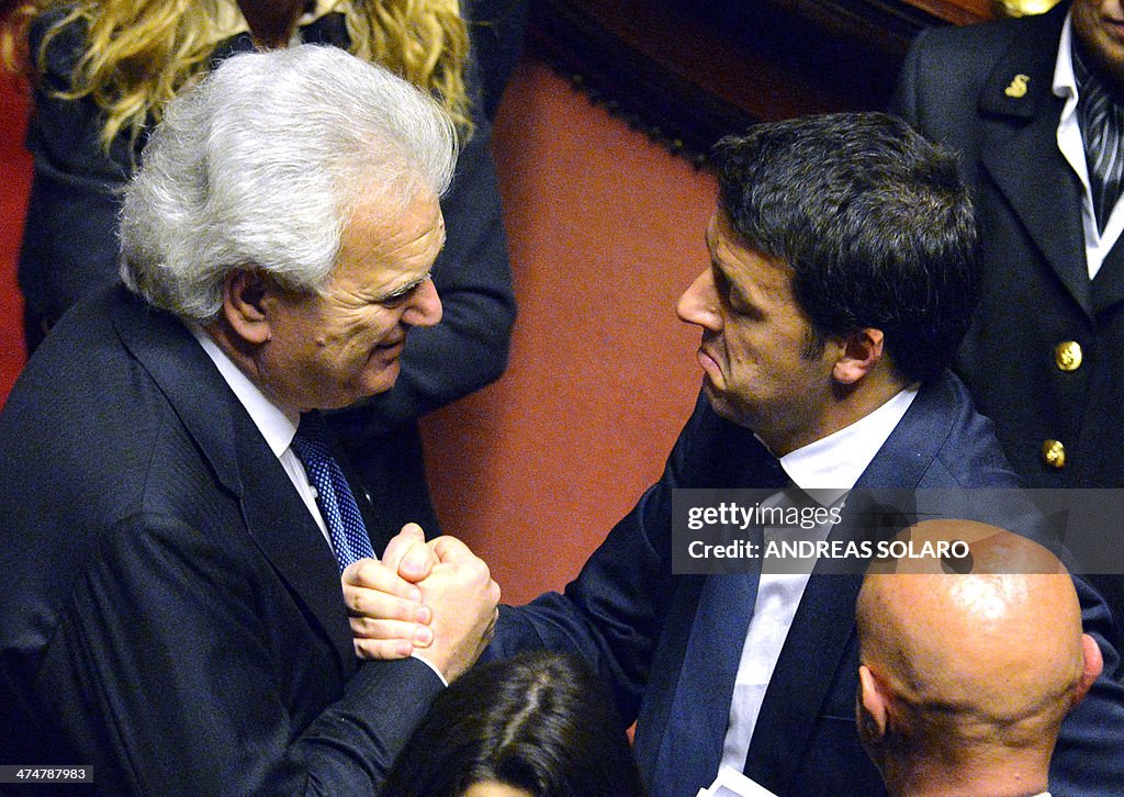 ITALY-POLITIC-GOVERNMENT-CONFIDENCE