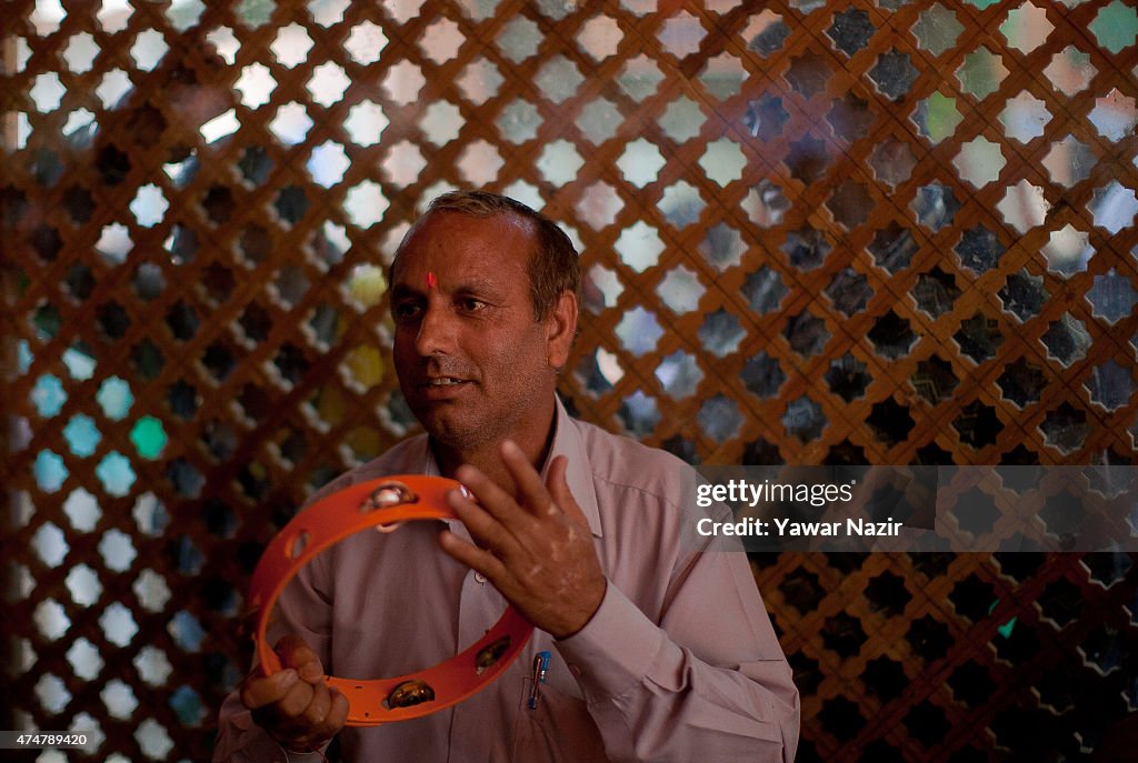 Faithful Gather At Temple During Kheer Bhawani Festival In Kashmir