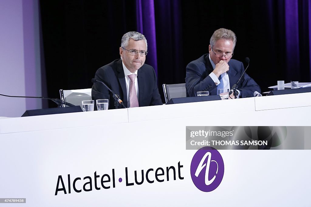 FRANCE-ECONOMY-ALCATEL-LUCENT