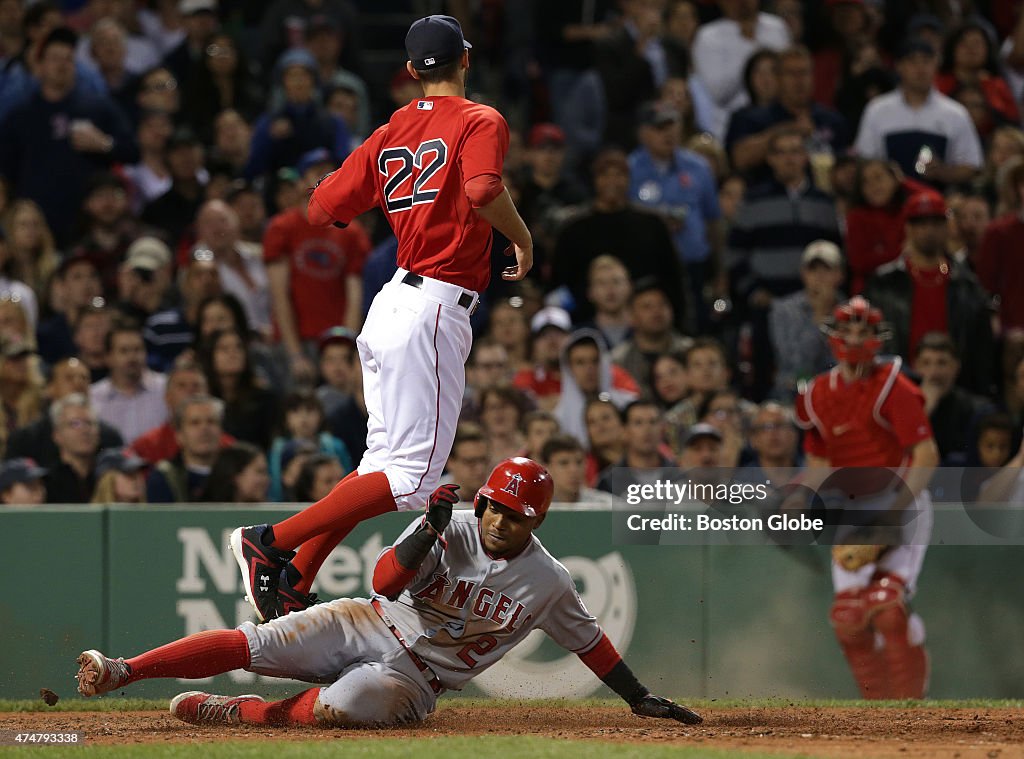 Boston Red Sox Vs. Los Angeles Angels At Fenway Park