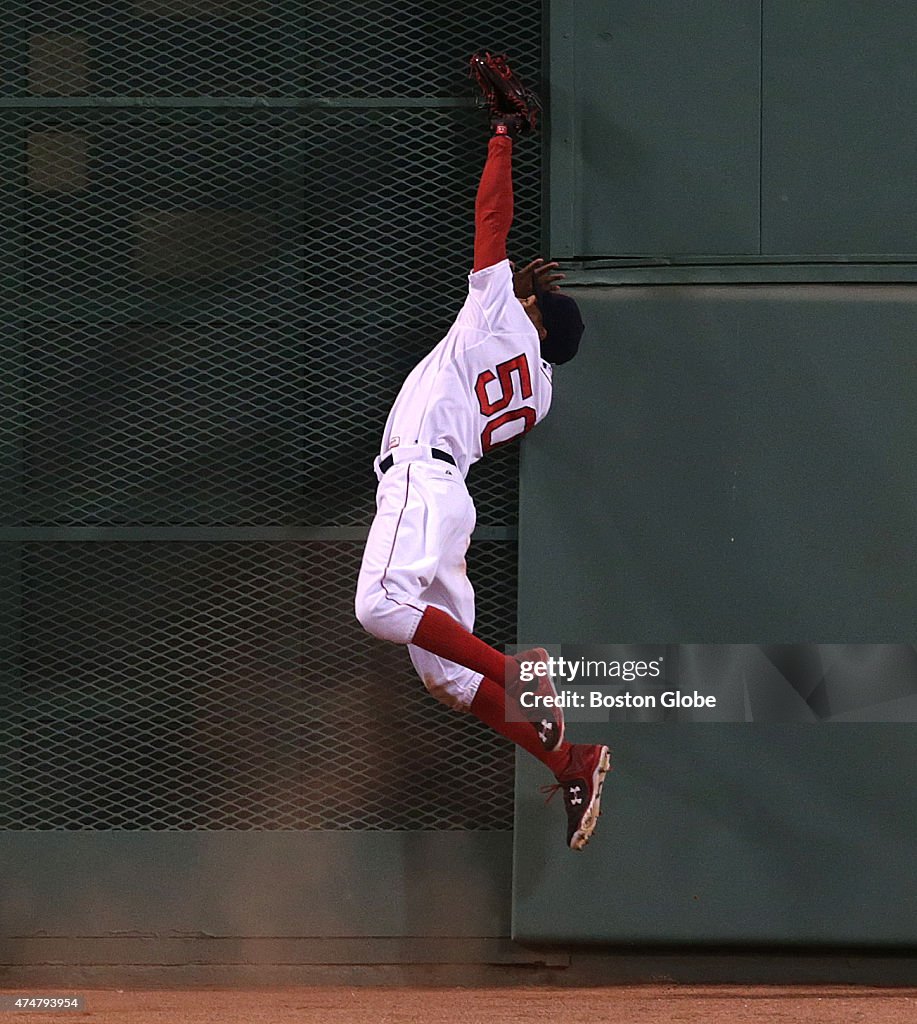 Boston Red Sox Vs. Los Angeles Angels At Fenway Park