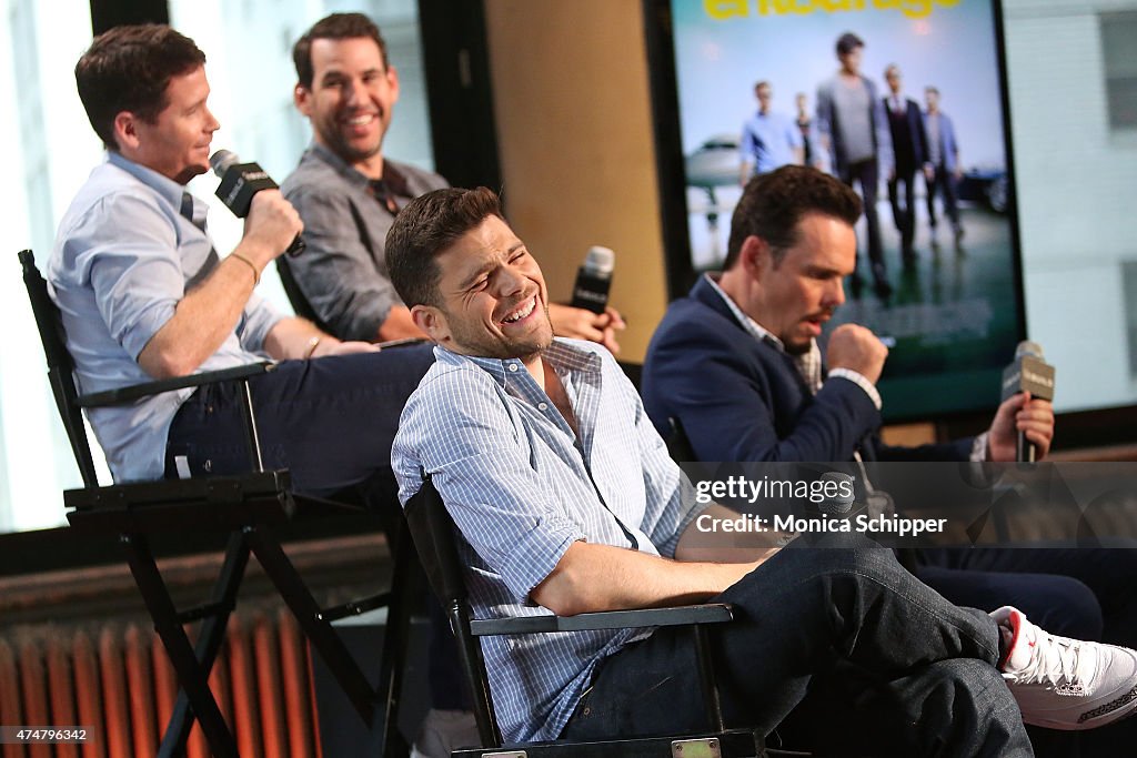 The "Entourage" Cast Visits AOL Build