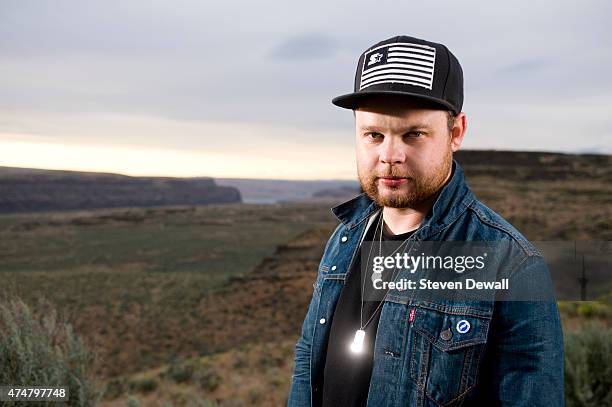 Royal Blood poses for a portrait at the Sasquatch! Music Festival.