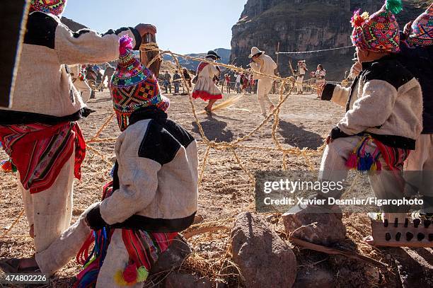 Inca Census Rope 132 Inca Rope Bridge Stock Photos, High-Res Pictures, and Images ...