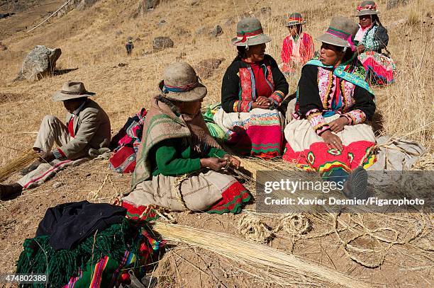 Inca Census Rope Incas Bridge Photos and Premium High Res Pictures - Getty Images