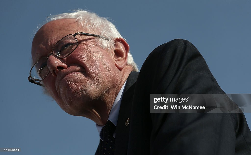 Sen. Bernie Sanders Launches Presidential Bid In Vermont