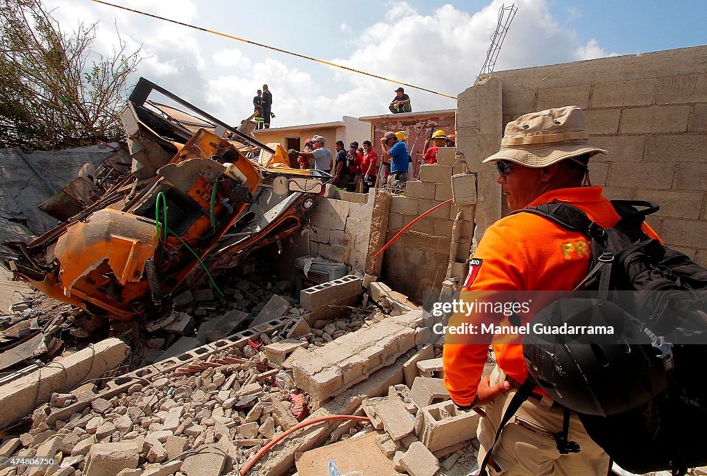 Tornado Hits Acuna Mexico