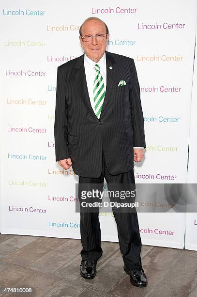 Clive Davis attends the American Songbook Gala 2015 at Alice Tully Hall at Lincoln Center on May 26, 2015 in New York City.