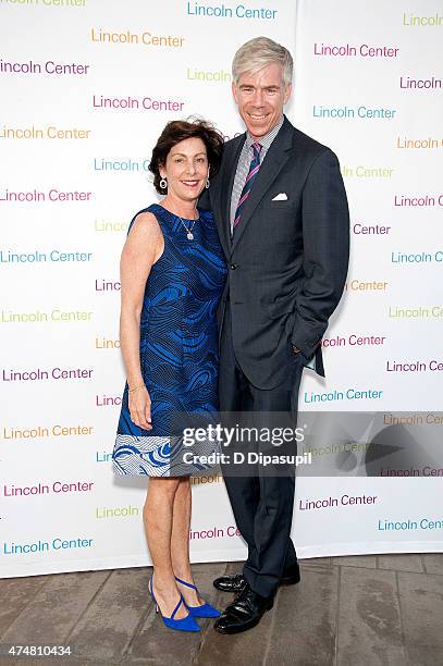 Beth Wilkinson and David Gregory attend the American Songbook Gala 2015 at Alice Tully Hall at Lincoln Center on May 26, 2015 in New York City.