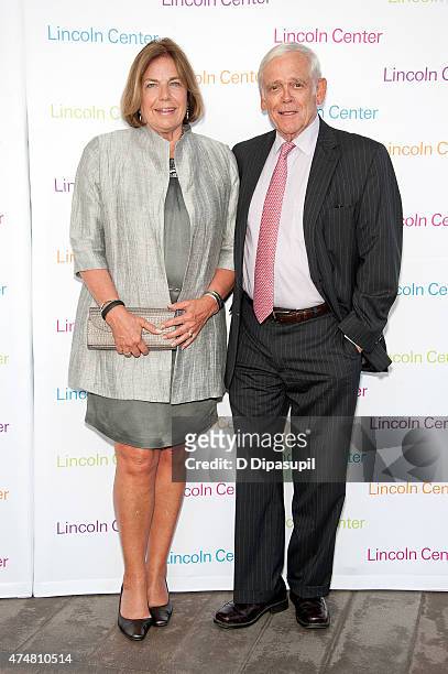 William H. Donaldson and Jane Phillips Donaldson attend the American Songbook Gala 2015 at Alice Tully Hall at Lincoln Center on May 26, 2015 in New...