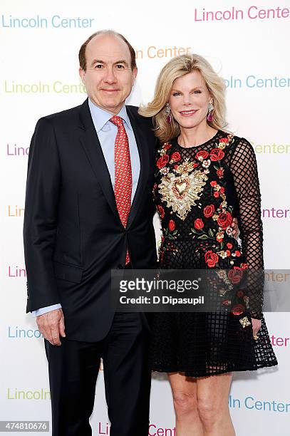 Viacom president and CEO Philippe Dauman and wife Deborah Dauman attend the American Songbook Gala 2015 at Alice Tully Hall at Lincoln Center on May...