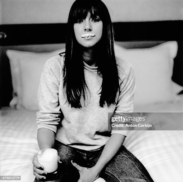 Singer Cat Power is photographed for Entertainment Weekly Magazine on January 18, 2003 in London, England.