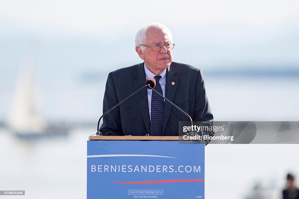 Senator Bernie Sanders Kicks Off Presidential Campaign