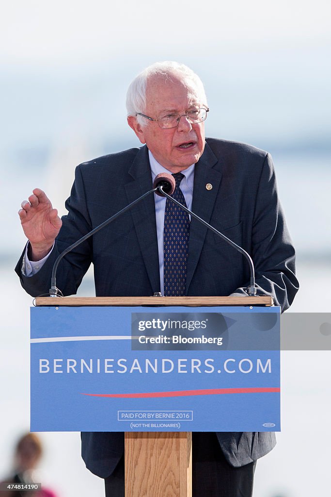 Senator Bernie Sanders Kicks Off Presidential Campaign