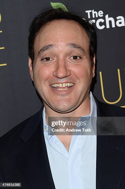 Gregg Bello attends the "Club Life" New York premiere at Regal Cinemas Union Square on May 26, 2015 in New York City.