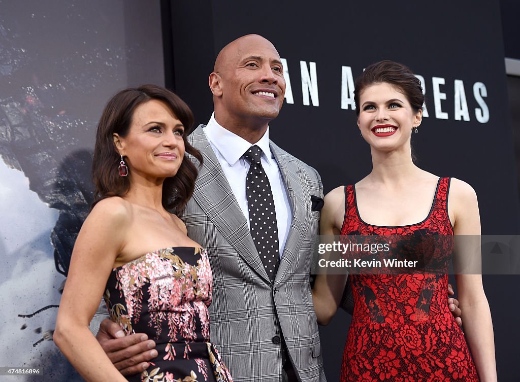 Premiere Of Warner Bros. Pictures' "San Andreas" - Red Carpet