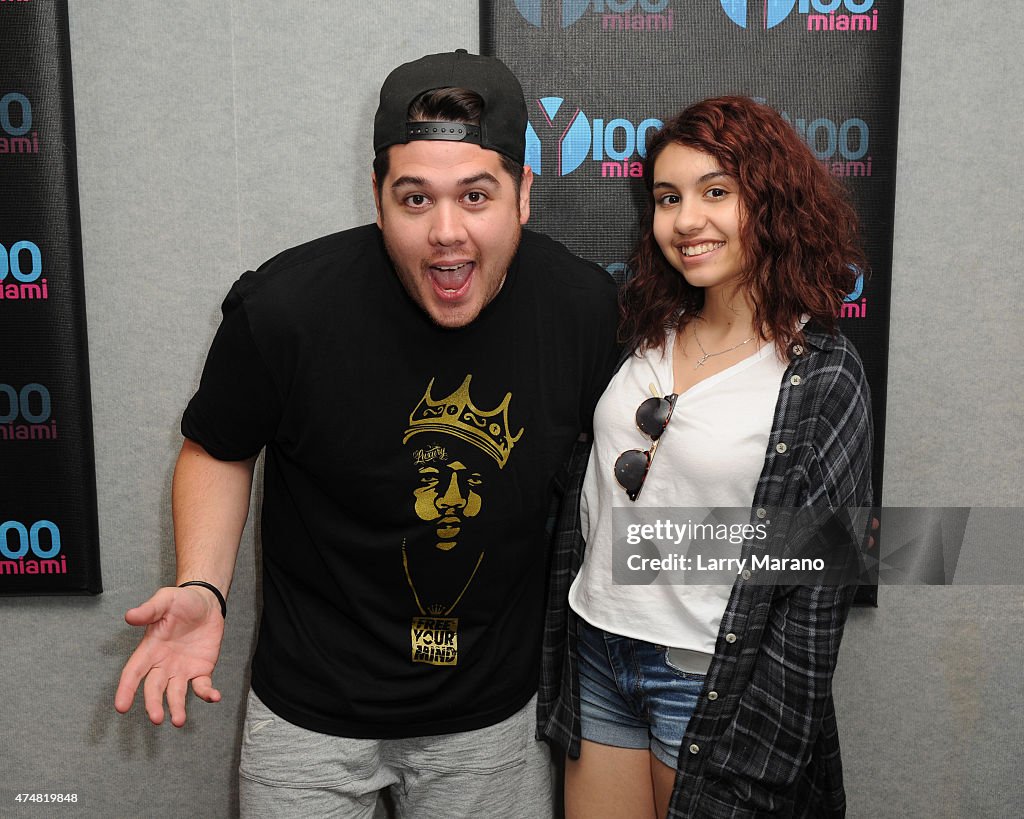 Alessia Cara Visits Y 100 Radio Station