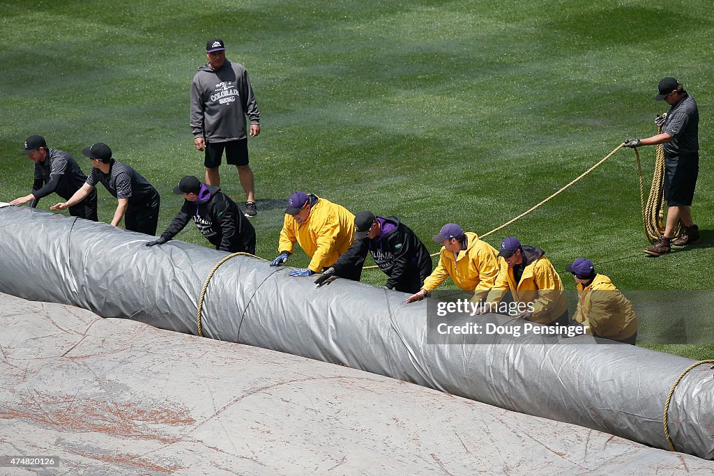 San Francisco Giants v Colorado Rockies - Game One