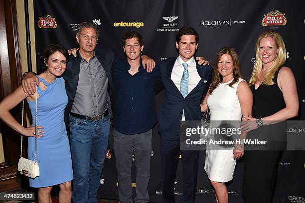 Co-Founder Wendy Stapleton Reyes, Keith Fleischman, Alex Fleischman, Jake Fleischman, Liz Fleischman and GIFF Co-Founder Colleen deVeer attend the...