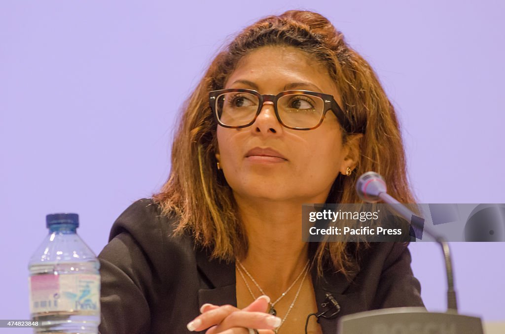 Ensaf Haider is the wife of Raif Badawi, the Saudi blogger...