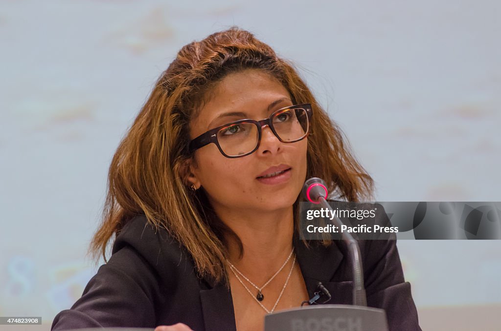 Ensaf Haider is the wife of Raif Badawi, the Saudi blogger...