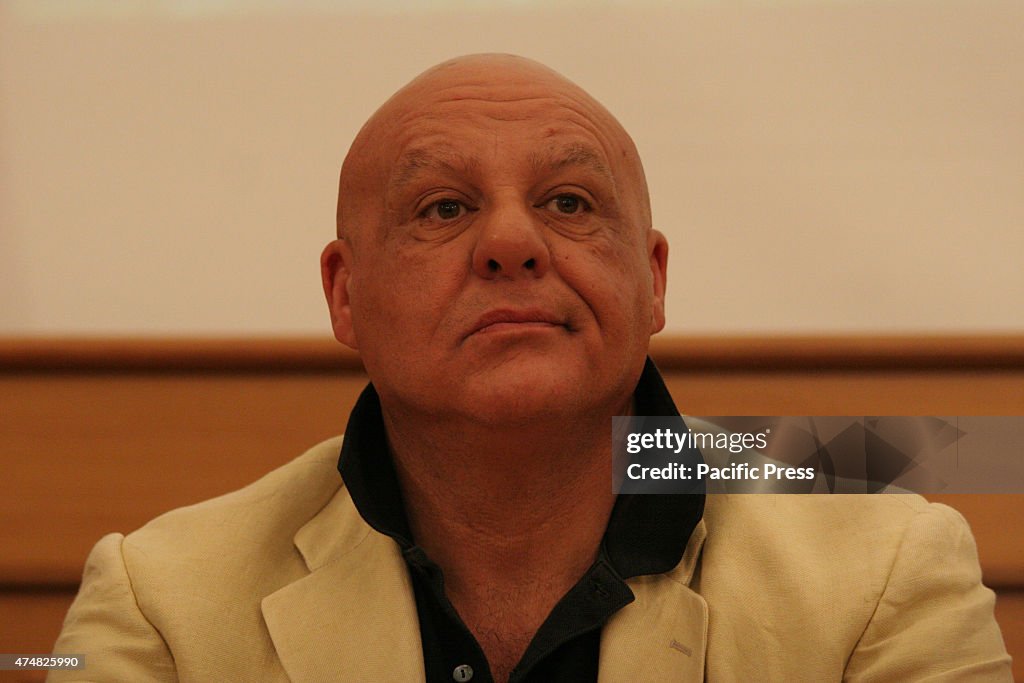 Peppe Lanzetta,  guest of the University Federico II of...