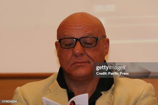 Peppe Lanzetta, guest of the University Federico II of Naples, with the initiative meeting "in the chair" organized by Napoli Teatro Festival Italia...