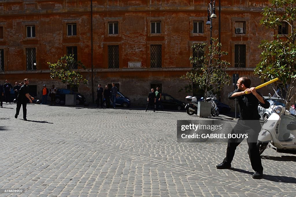 ITALY-FEATURE-SPORTS-RELIGION-BASEBALL