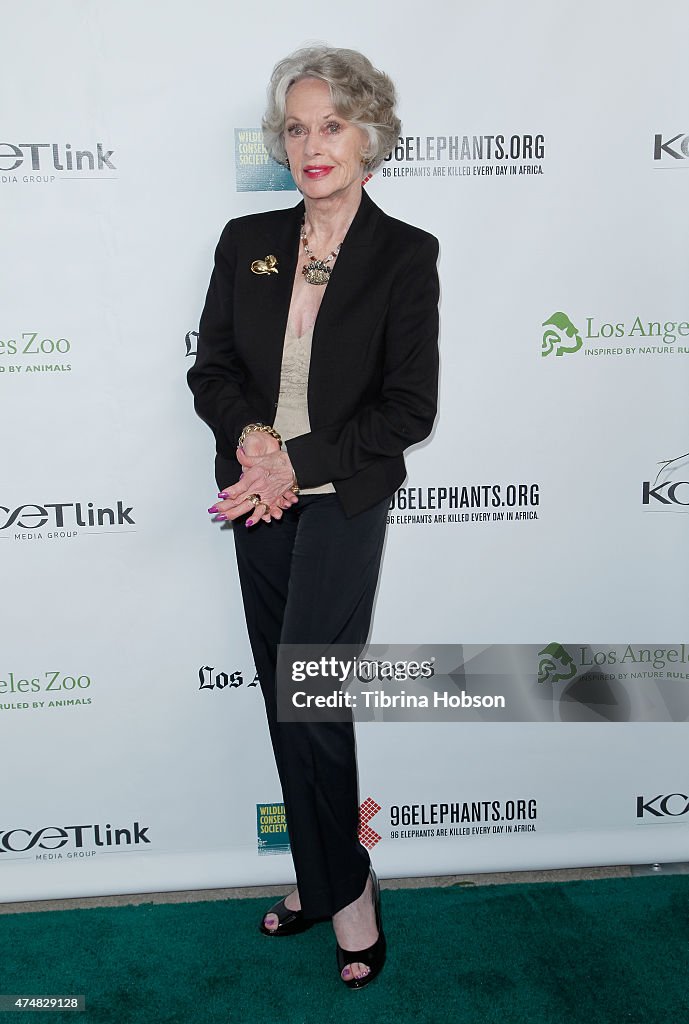 Premiere Of "Illicit Ivory" Hosted By Tippi Hedren