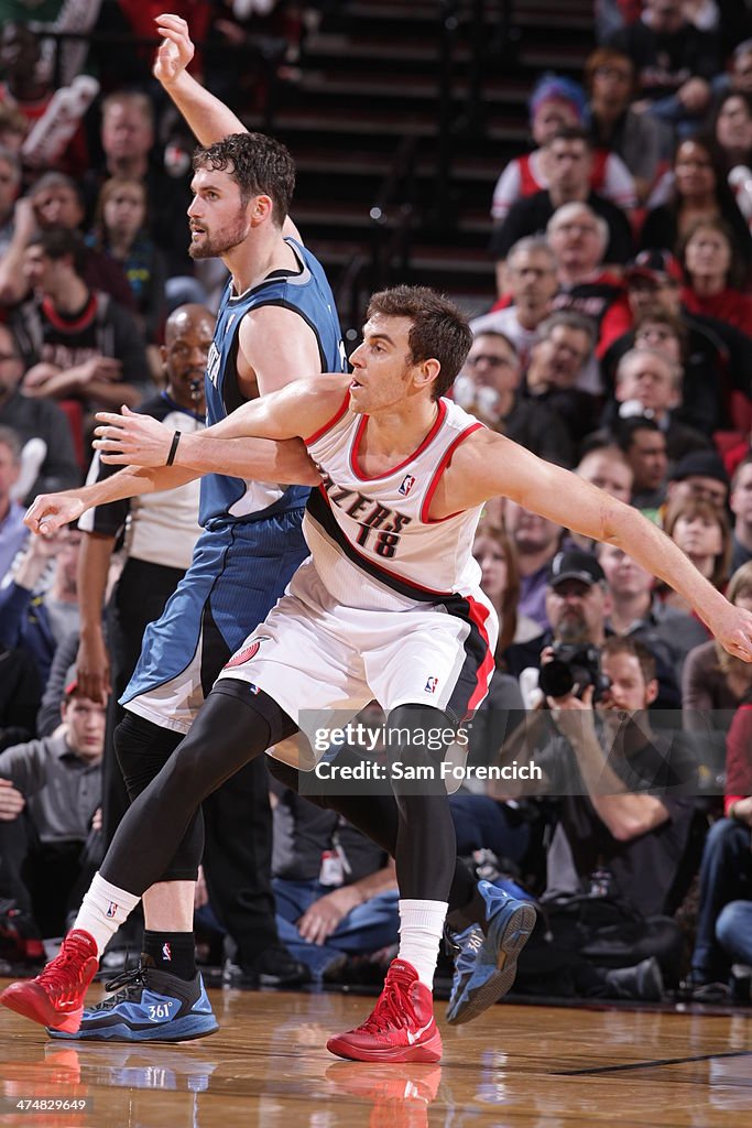 Minnesota Timberwolves v Portland Trail Blazers