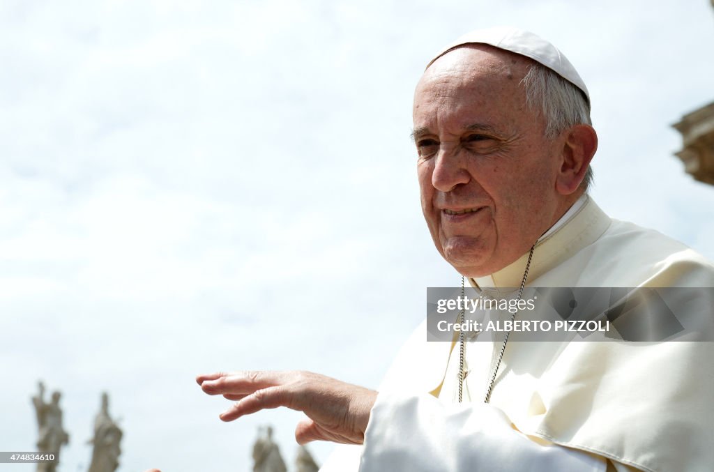 VATICAN-POPE-AUDIENCE