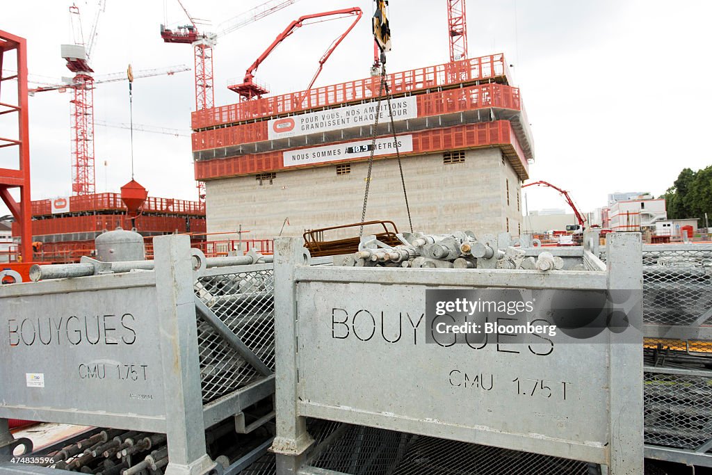 Bouygues SA Construction Work At New Paris Law Courts