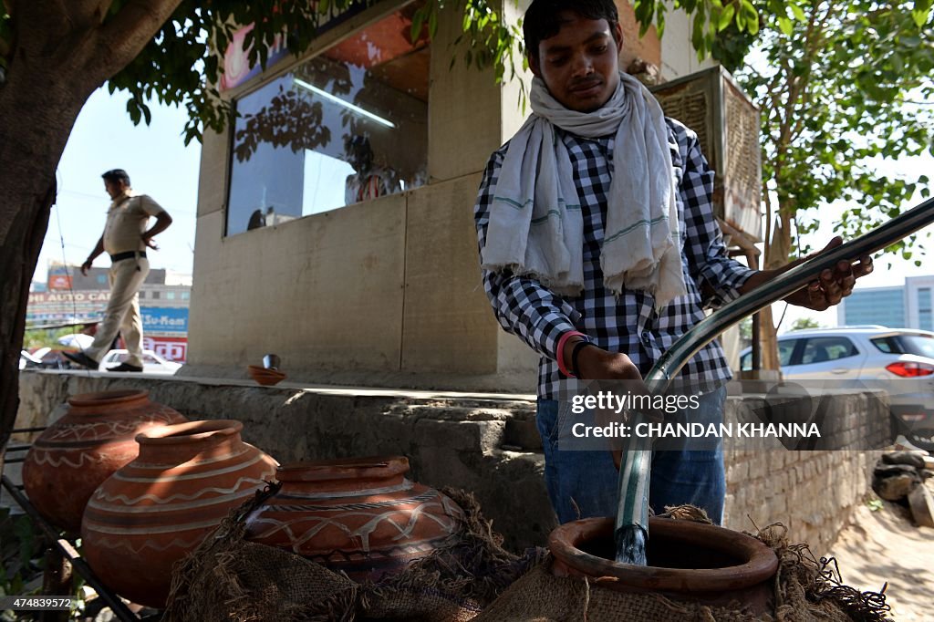 INDIA-WEATHER-HEAT