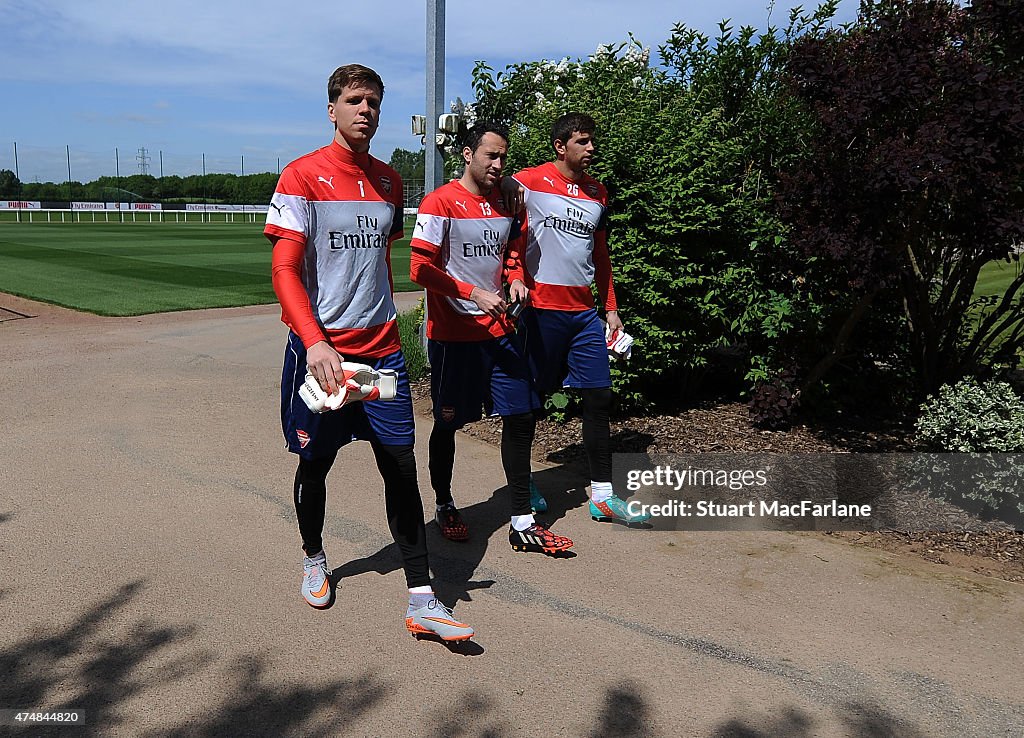 Arsenal training Session