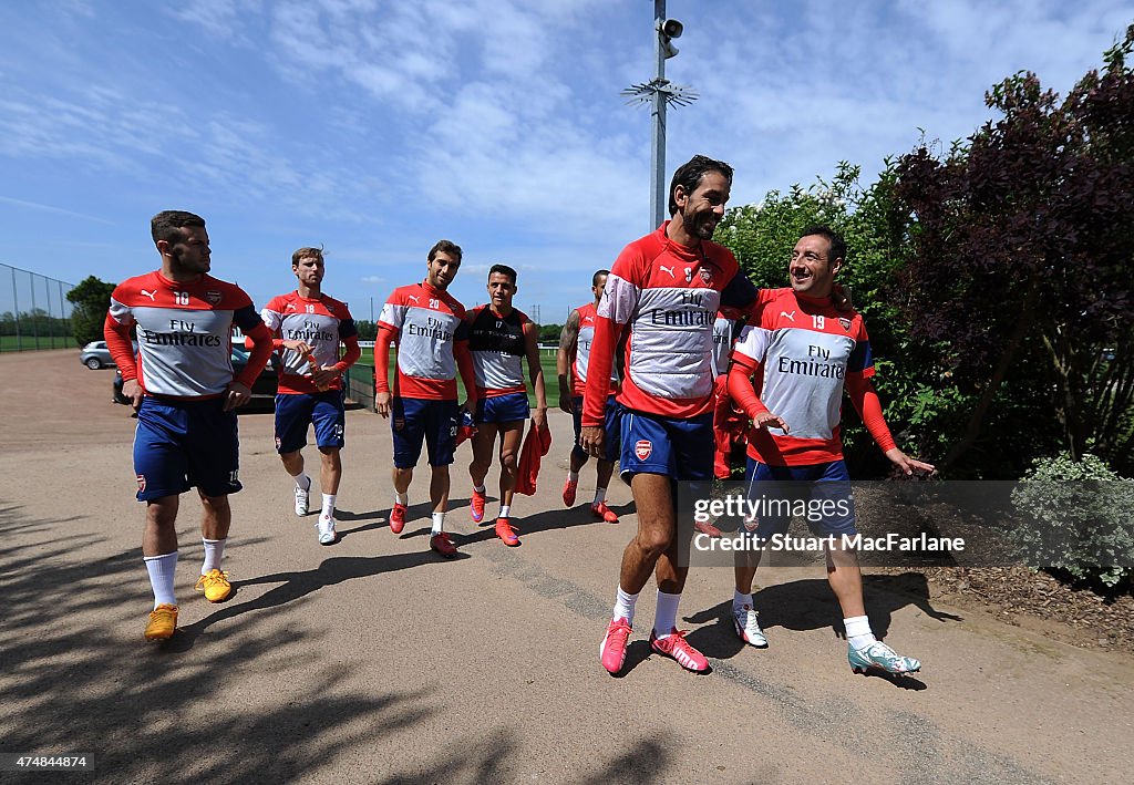 Arsenal training Session