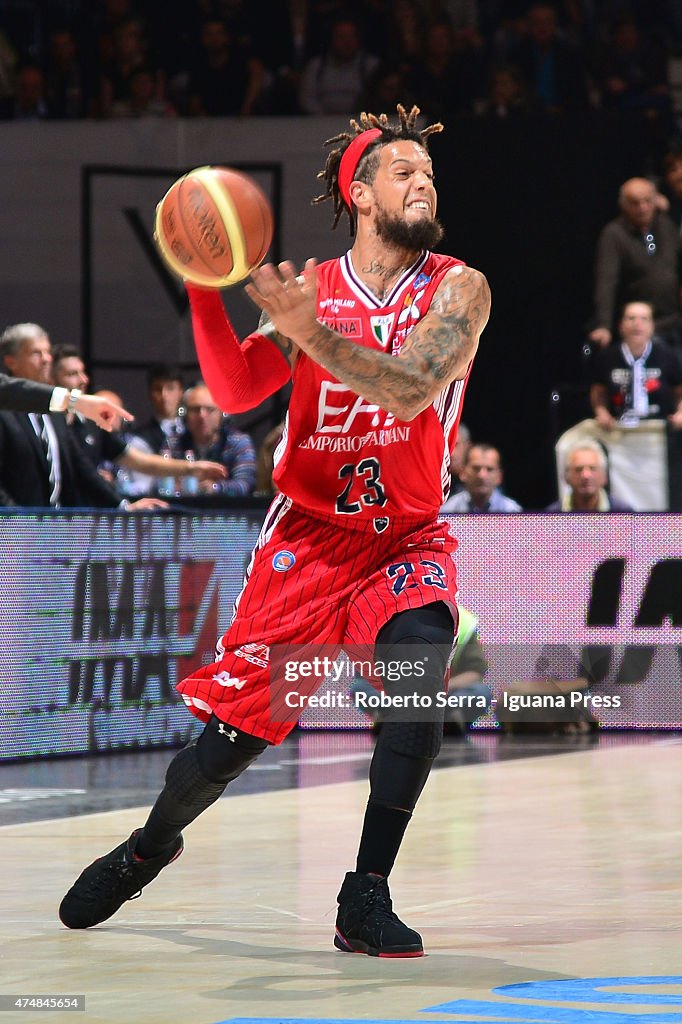 Virtus Granarolo Bologna v Olimpia EA7 Armani Milano - LegaBasket Playoffs