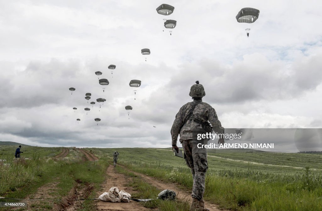 KOSOVO-US-KFOR-NATO-EXERCISE