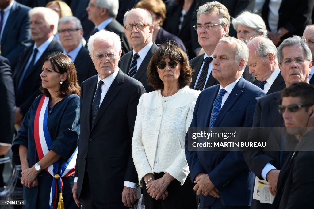 FRANCE-HISTORY-CEREMONY-PANTHEON-WWII-RESISTANCE