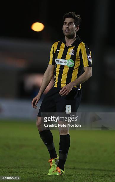 Michael Timlin of Southend United in action during the Sky Bet League Two match between Northampton Town and Southend United at Sixfields Stadium on...