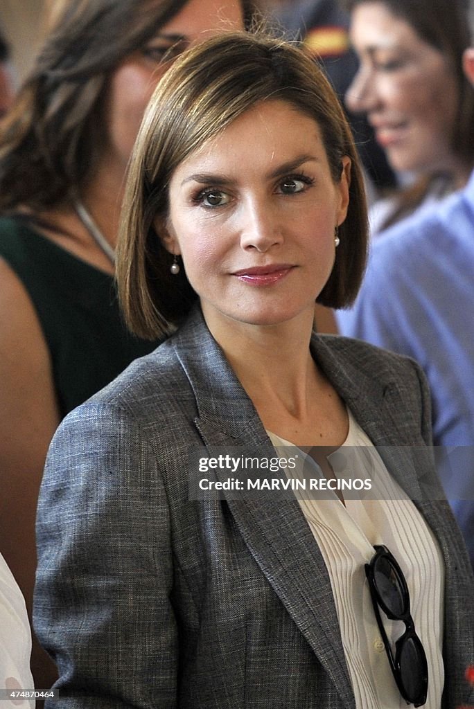 EL SALVADOR-SPAIN-QUEEN LETIZIA