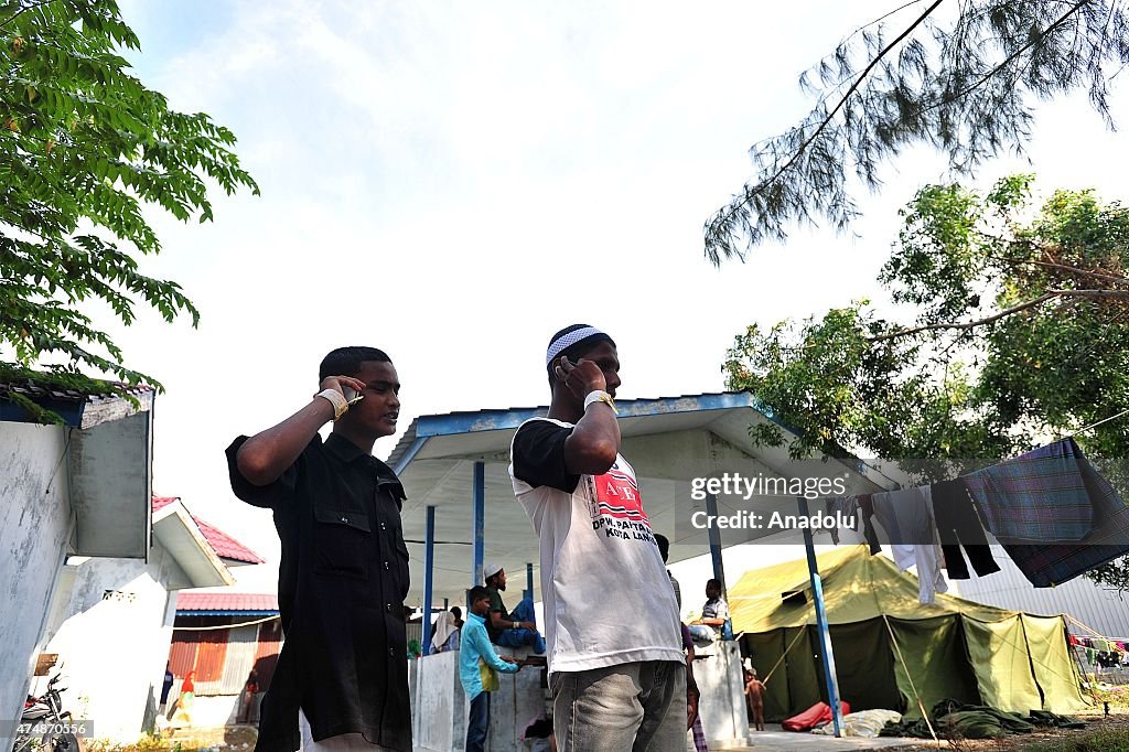 Daily life of Rohingya migrants in Indonesia