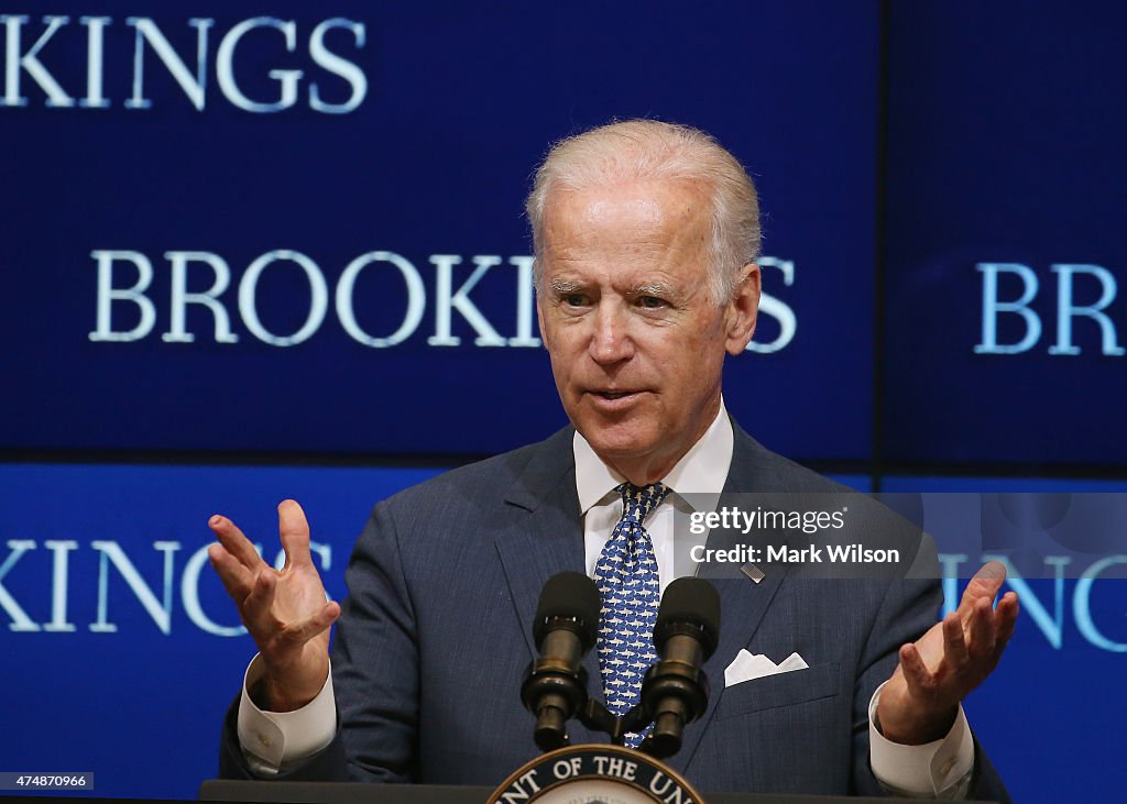 Vice President Joe Biden Speaks On The Russia-Ukraine Conflict