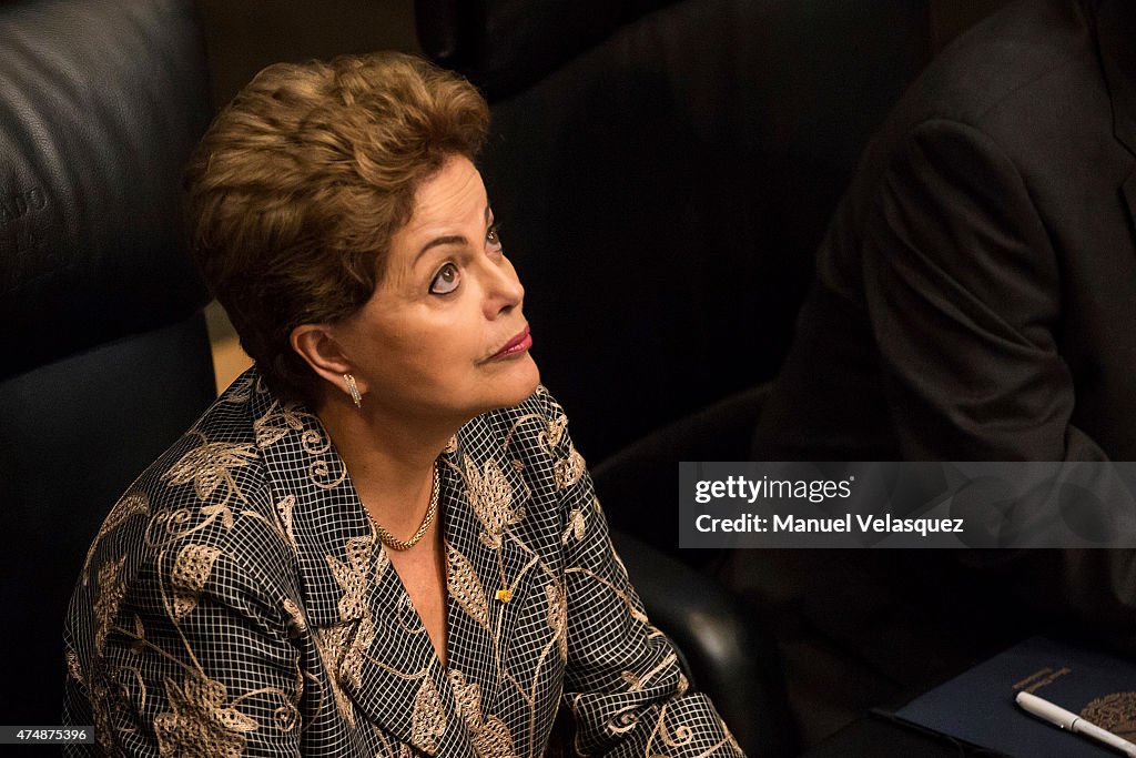 Dilma Rousseff Visits Mexico