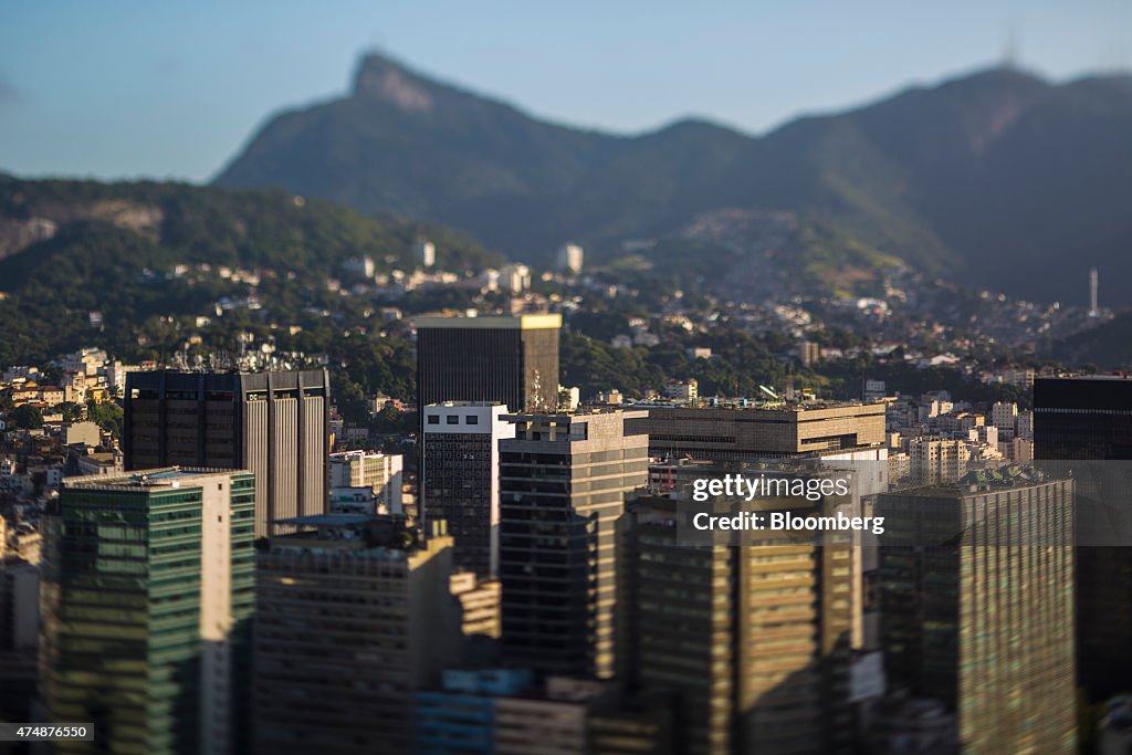 Aerial Views Of Rio de Janeiro As Brazilian Stocks Post World's Worst Drop