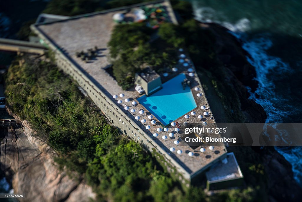 Aerial Views Of Rio de Janeiro As Brazilian Stocks Post World's Worst Drop