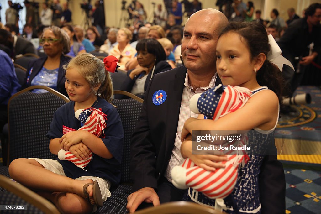 Hillary Clinton Campaigns In South Carolina