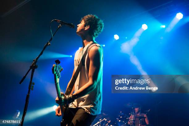 Calum Ritz 40 Seconds Of Summer Perform At The Ritz In Manchester Stock Photos ...