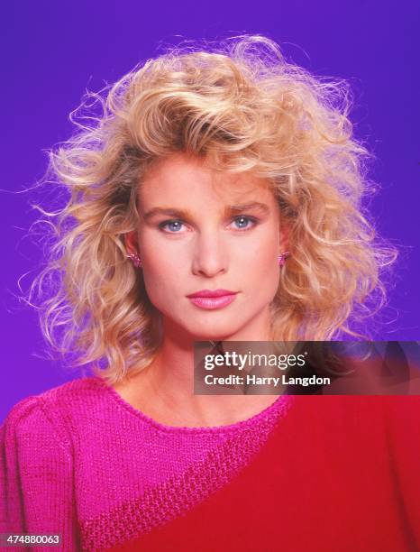 Actress Nicollette Sheridan poses for a portrait in 1987 in Los Angeles, California.